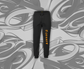 black joggers, orange Bannacis text